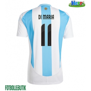 Argentina Angel Di Maria #11 Hemmatröja Copa America 2024 Kortärmad